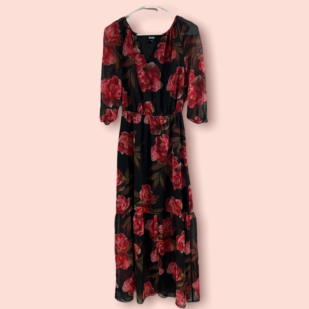 a.n.a Floral Dress Size XS